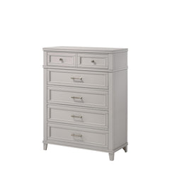 Gray 5 Drawer Chest