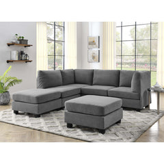 Polyester Upholstered Modular Sectional