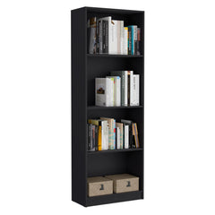 Wenge Tier Storage Shelves Bookcase