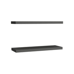 Hercules 31.5" Wide Floating Shelves Set of 2, Shelves for Wall Decor for Bedroom, Bathroom Storage Shelves, Book Shelves for Living Room