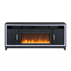 Priam Dark Grey 72 Inch Fireplace
