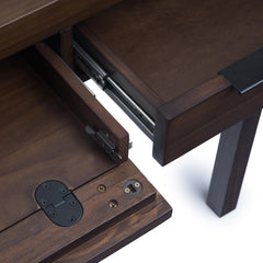 Tale - Desk - Warm Walnut Brown