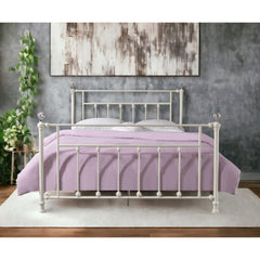 Celestia White Finish Full Bed