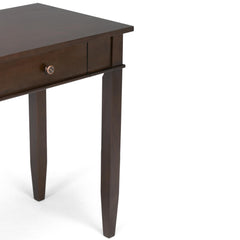Aegisthus - Home Office Desk - Dark Tobacco Brown