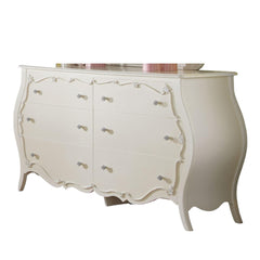 Arcadia Pearl White Finish Dresser