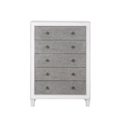 Sanctuary Rustic Gray & Weathered White Finish Chest