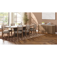 Dining Table - Toffe with Rope Base