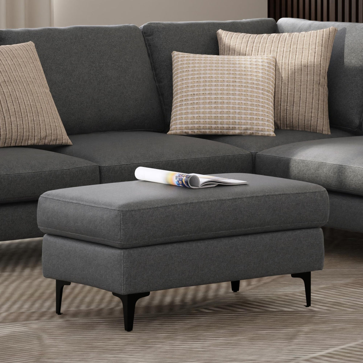 Treasury Mid Century Ottoman