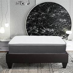 12 in. Plush Queen Size Hybrid Mattress in a Box, Pocket Spring and Gel-Infused Memory Foam Mattress, Pressure Relief, Cooling Technology