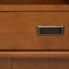 Galaxy Mid Century Wide Bookcase and Storage Unit