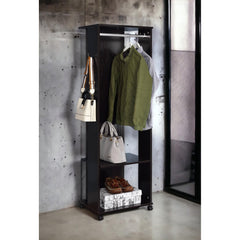 Millennium Espresso Finish Hall Tree