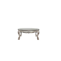 Chronos Vintage Bone White Finish Coffee Table