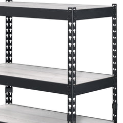 Archive Natural & Black Finish Bookshelf