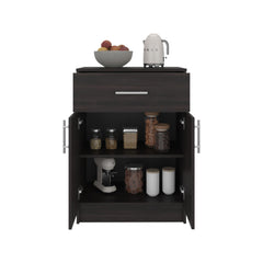 Andromache Multistorage Pantry Cabinet, One Drawer, Two Interior Shelves