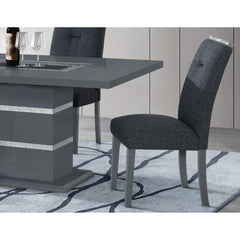 ORESTES DARK GREY 2PK DINING CHAIR