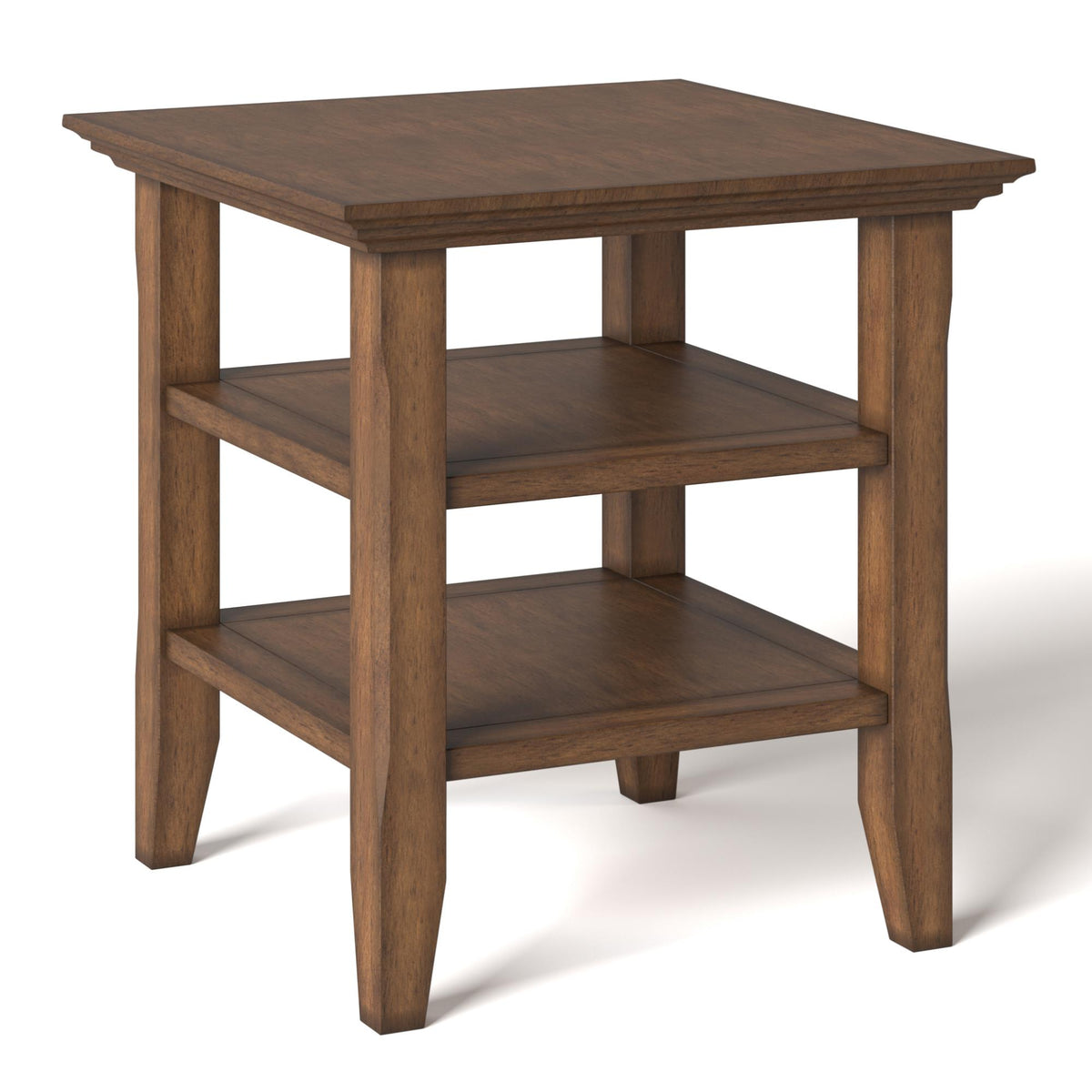 Eternity - End Table - Rustic Natural Aged Brown