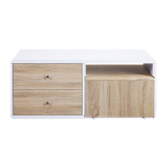 Eden White High Gloss Finish Coffee Table
