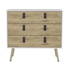 Perseus Dresser, Modern 3-Drawer Unit with Handles