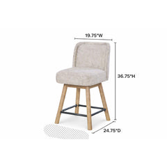 Mercury Height Swivel Stool (Set of 2)