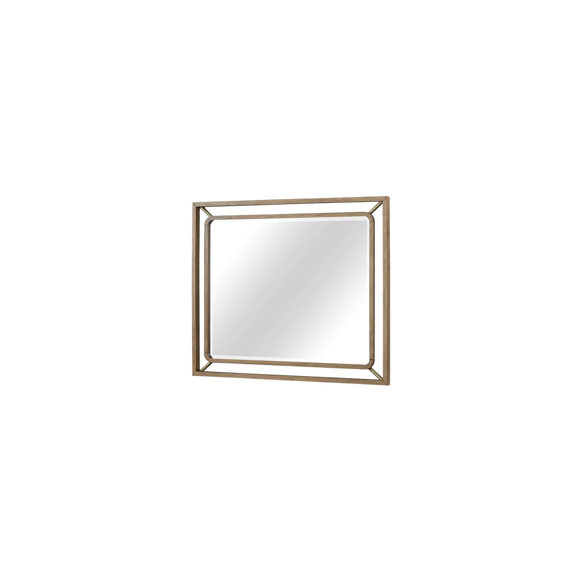 Mirror in Latte Finish