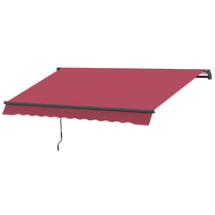 Patio Awning Canopy Retractable Deck Door Outdoor Sun Shade Shelter