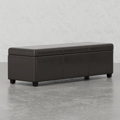 Quasar Extra Large Storage Ottoman Bench