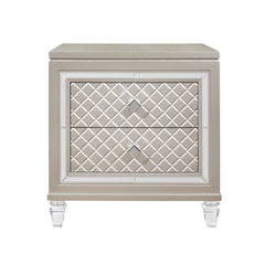 SHANGRI-LA GLAM CHAMPAGNE NIGHTSTAND
