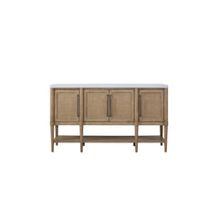 Cement Topped Server with Cane insets