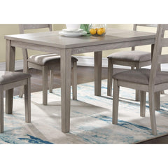 Classic Stylish Natural Finish 5pc Dining Set Kitchen Dinette Wooden Top Table and Chairs Cushions Seats Ladder Back Chair Dining Room
