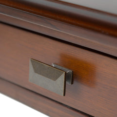Demeter - End Table - Russet Brown
