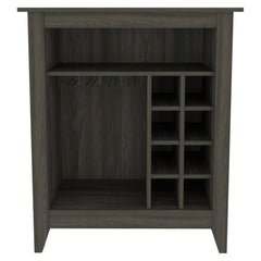 Millennium Canaan 6-Bottle 1-Drawer 1-Shelf Bar Cabinet Carbon Espresso