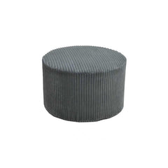 Corduroy Upholstery Full Compressed Ottoman