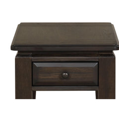 Apollo Traditional Chairside Table W/ Storage