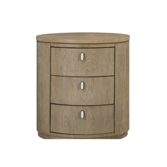 Oval Nightstand - Toffee