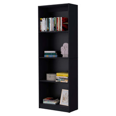 Wenge Tier Storage Shelves Bookcase