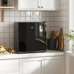 1.1 Cu.Ft Countertop Mini Freezer, Compact Upright Freezer with Removable Shelves, Black