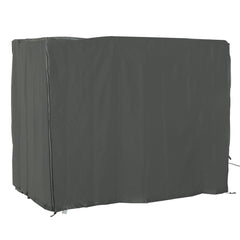 Outdoor Patio Hammock Porch Swing Cover with UV, Water, & Dust Fighting Material, 81" x 49" x 65", Gray