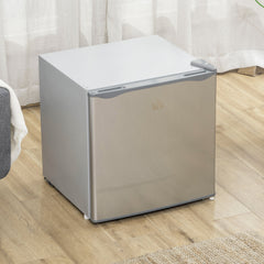 1.1 Cu.Ft Countertop Mini Freezer, Compact Upright Freezer with Removable Shelves, Gray