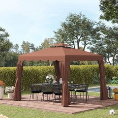 Model 84C-051 or 84C-269 10' x 10' Gazebo Replacement Canopy, Coffee