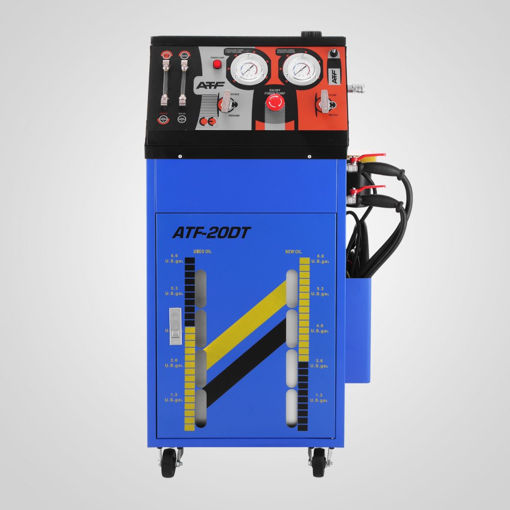 Flush Machine DC12V 0-60PSI Automatic Transmission Fluid Exchanger Heavy Duty Transmission Flush Machine for Small Gasoline Motor Car and Diesel Vehicle