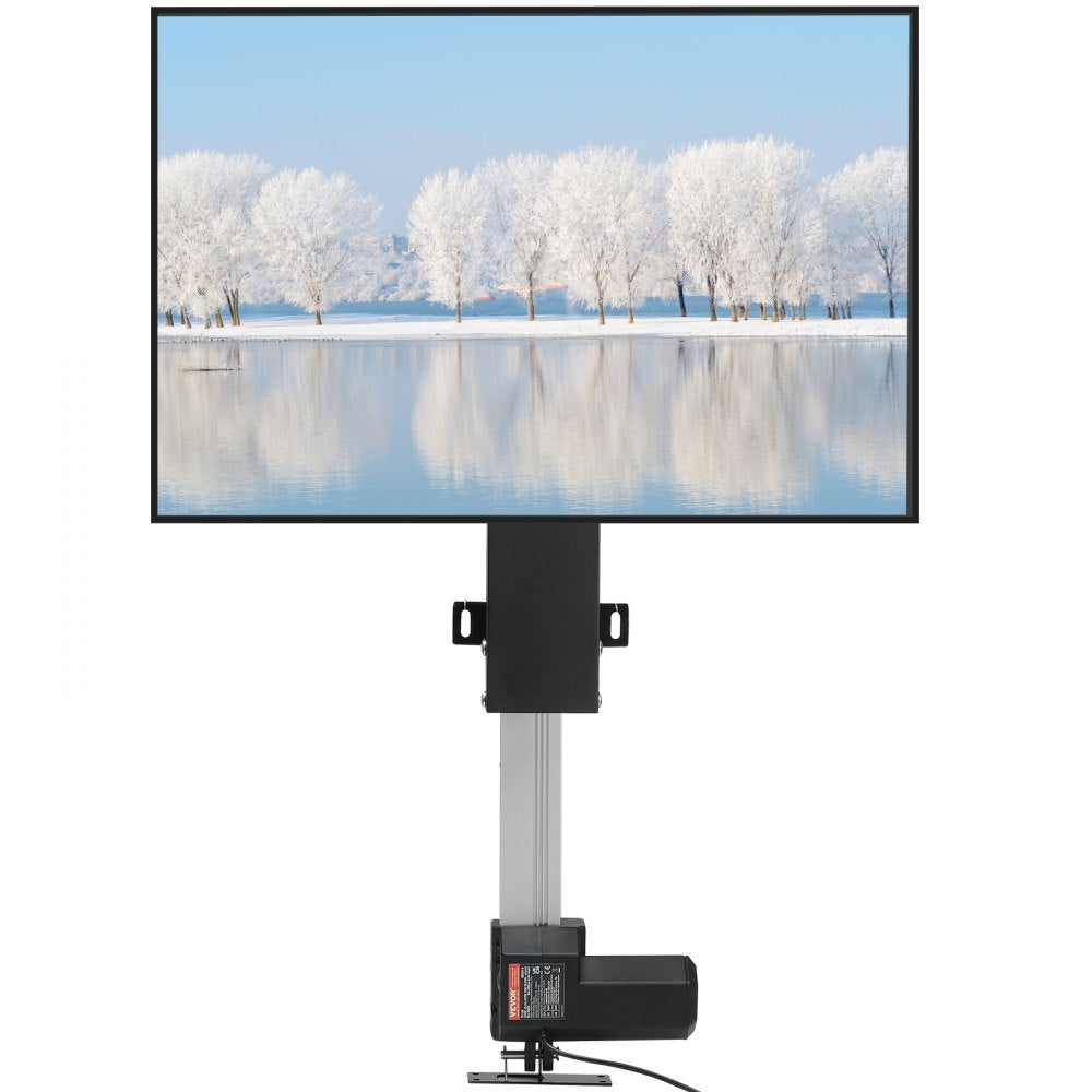 Motorized TV Lift Stroke Length 20 Inches Motorized TV Mount Fit for 28-32 Inch TV Lift with Remote Control Height Adjustable 30.4-50 Inch,Load Capacity 132 Lbs