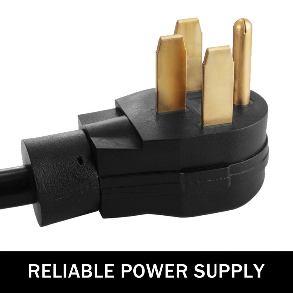 RV Power Cord 50Ft 40 Amp RV Extension Cord AWG8 40 amp rv Extension Cord Truck Trailer Motorhome Camper RV Cord Grip Handles Camper Trailer Power Supply Cable