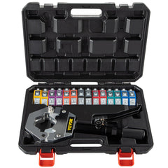 Bostome 71500 hydraulic hose crimper kit with 7 dies and portable hand-held design.