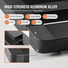 Guitar Pedal Board, 20`` x 11``, Aluminum Alloy 2.64 lbs Super Light Folding Guitar Effects PedalBoard, with Carry Bag Velcro Fixed Strap Shoulder Strap Rolling Strips, for 10-12 Guitar Pedals