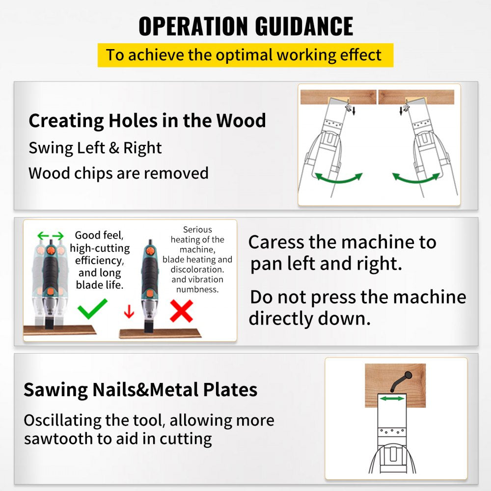 100PCS Oscillating Saw Blades, Quick Release Multitool Blades Kit, HCS Tool Blades for Wood Plastic Metal Nails Bolts, Compatible with Dewalt Dremel Fein Worx Bosch Makita Milwaukee