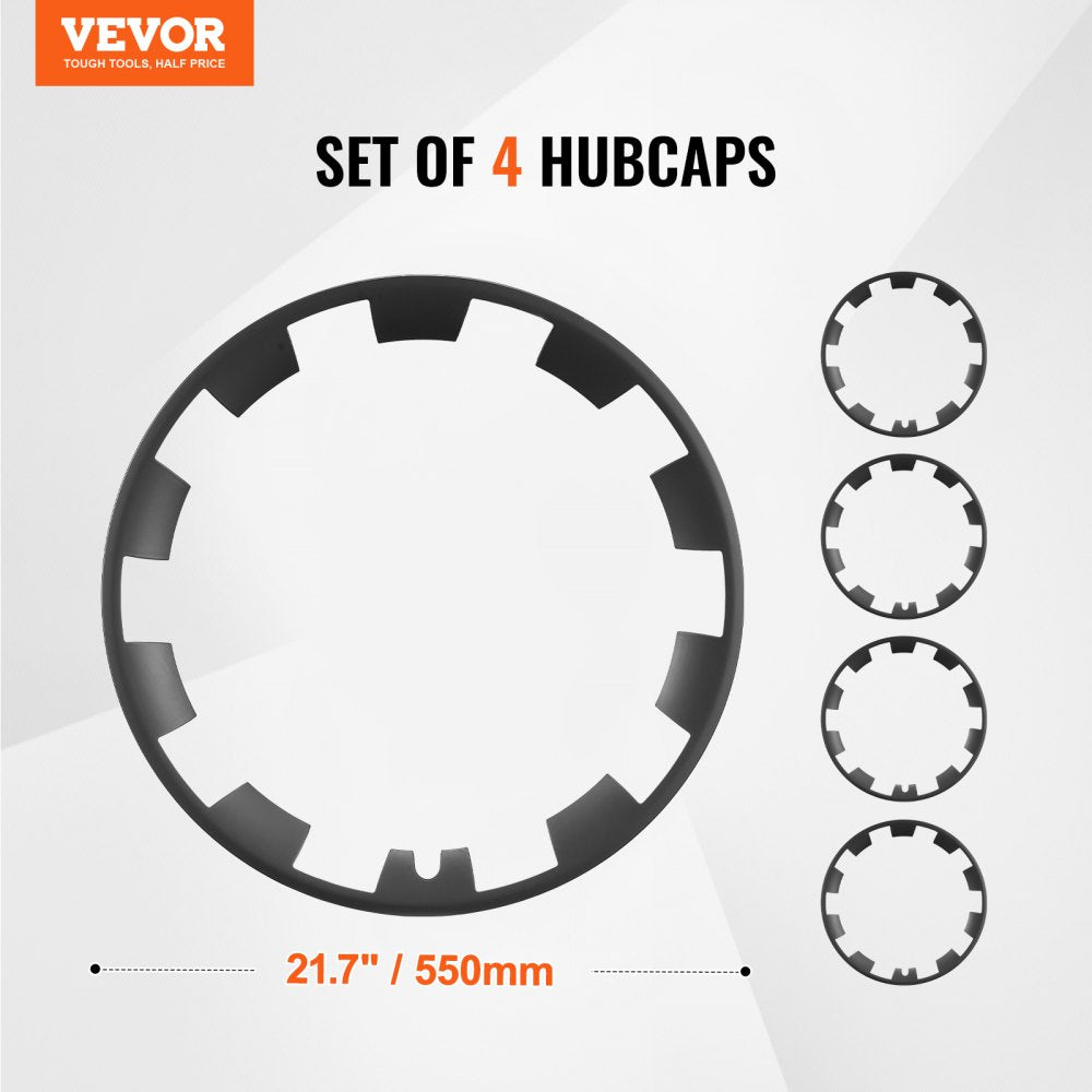 20" Wheel Rim Cover for Model Y Hubcap with Guard Tape & Valve Nozzle Hole