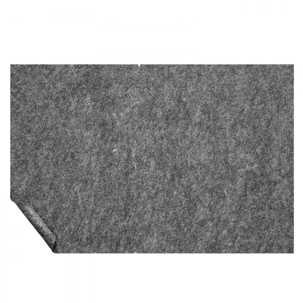 Bostome 4'x6' rug pad gripper with 0.47" thick polyester for comfort and floor protection.