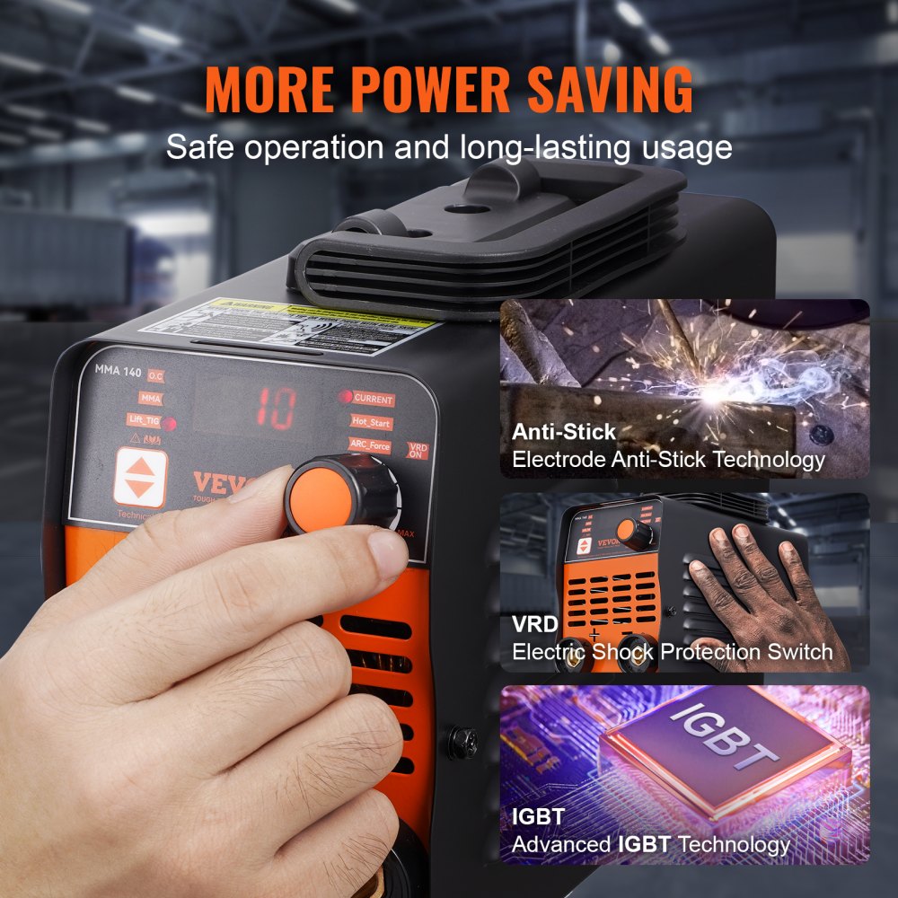 ARC Stick Welder 110V 100A Stick/Lift TIG 2-in-1 Welding Machine Hot Start
