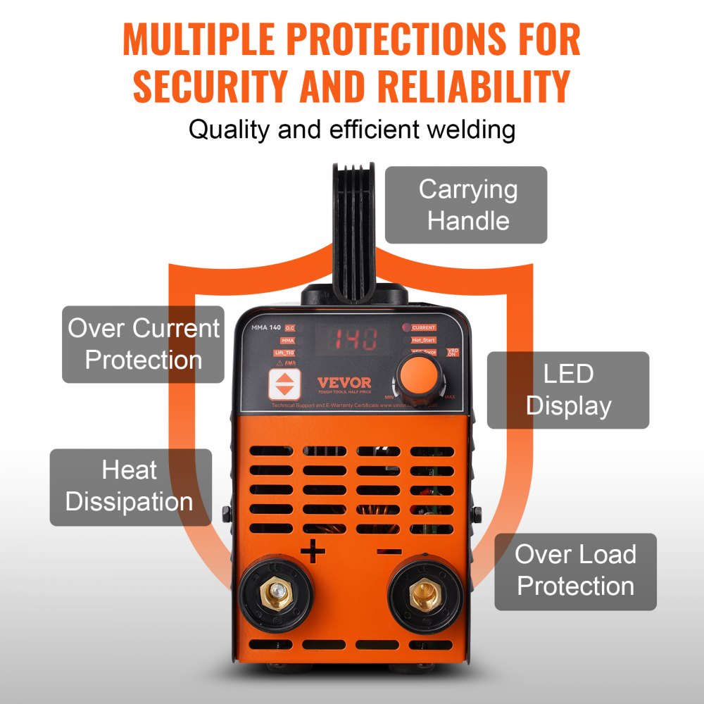 ARC Stick Welder 110V 100A Stick/Lift TIG 2-in-1 Welding Machine Hot Start