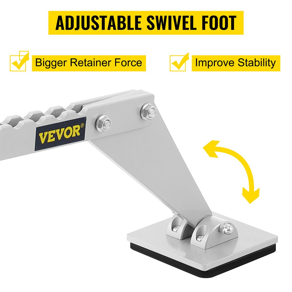 Dent Pull Lever Bar 6 Claw Hook Dent Puller Single Leg Lifter Portable Dent Pull Bar Aluminum Alloy for Car Dent Repairing